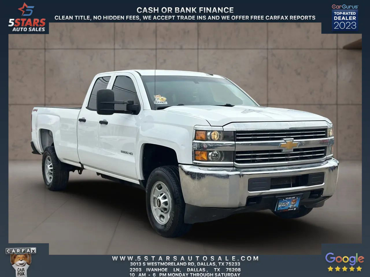 Used 2017 Chevrolet Silverado 2500 W/T