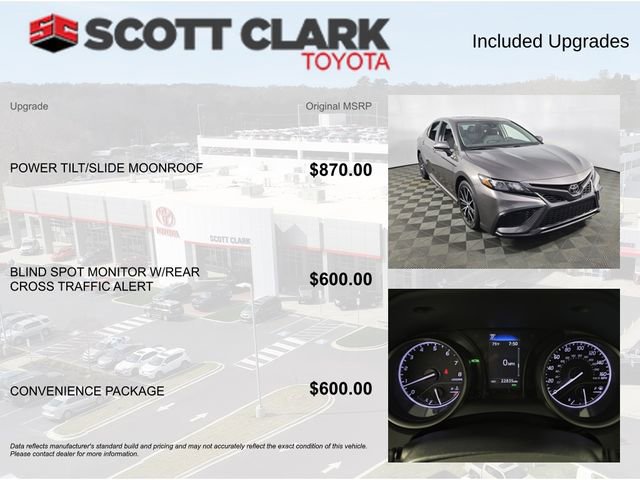 Used 2024 Toyota Camry SE w/ Convenience Package FWD image 8