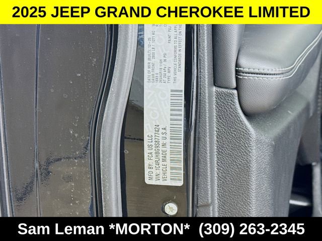 New 2025 Jeep Grand Cherokee Limited image 33