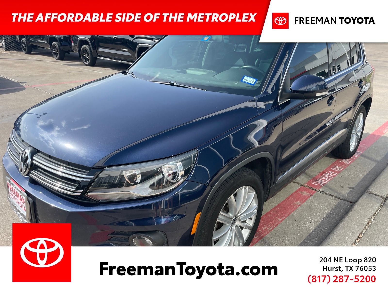 Used 2013 Volkswagen Tiguan SE