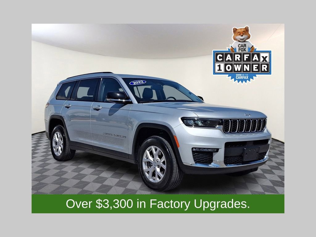 Used 2022 Jeep Grand Cherokee L Limited AWD/4WD image 1