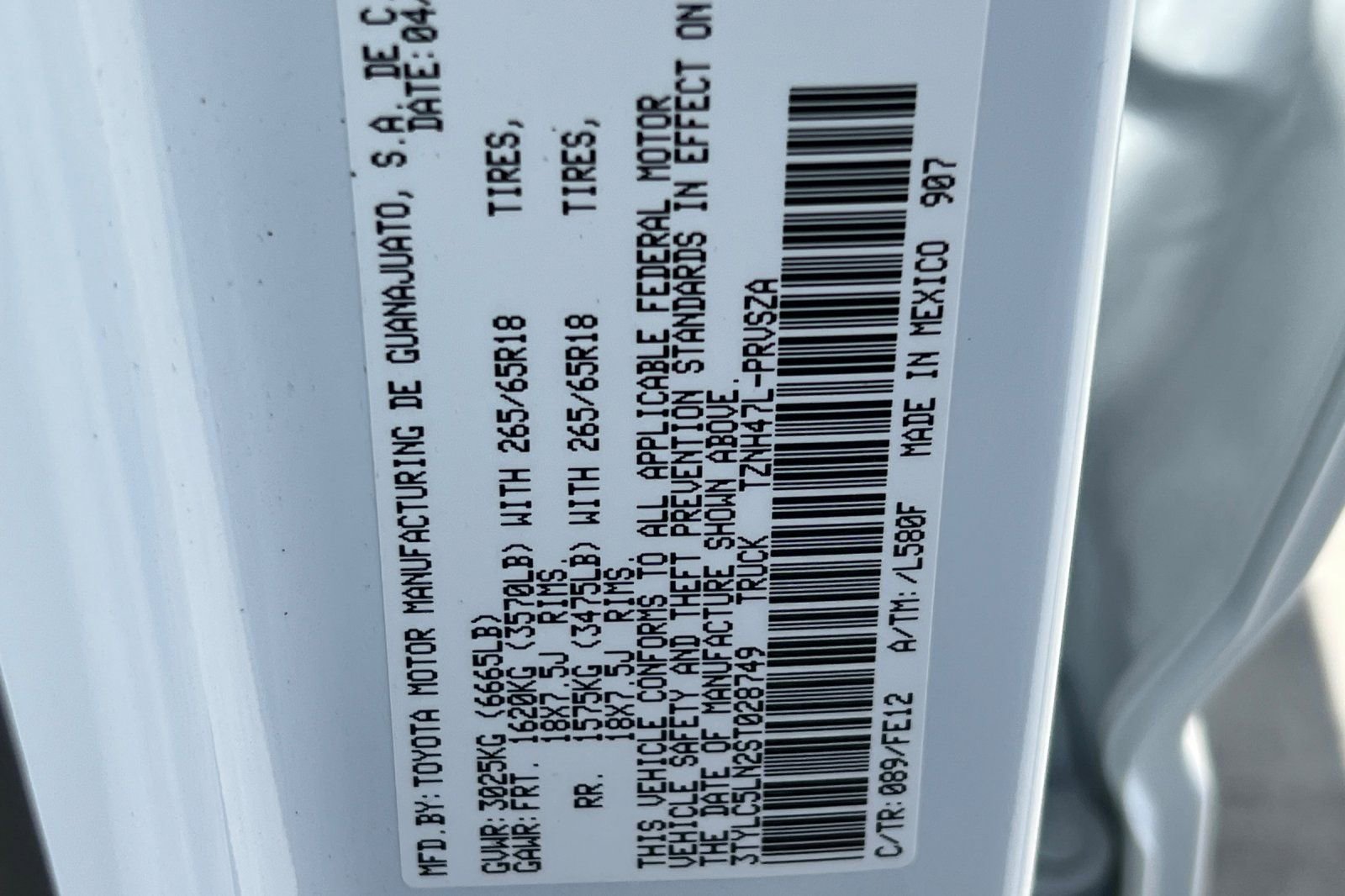 Certified 2025 Toyota Tacoma TRD Sport image 21