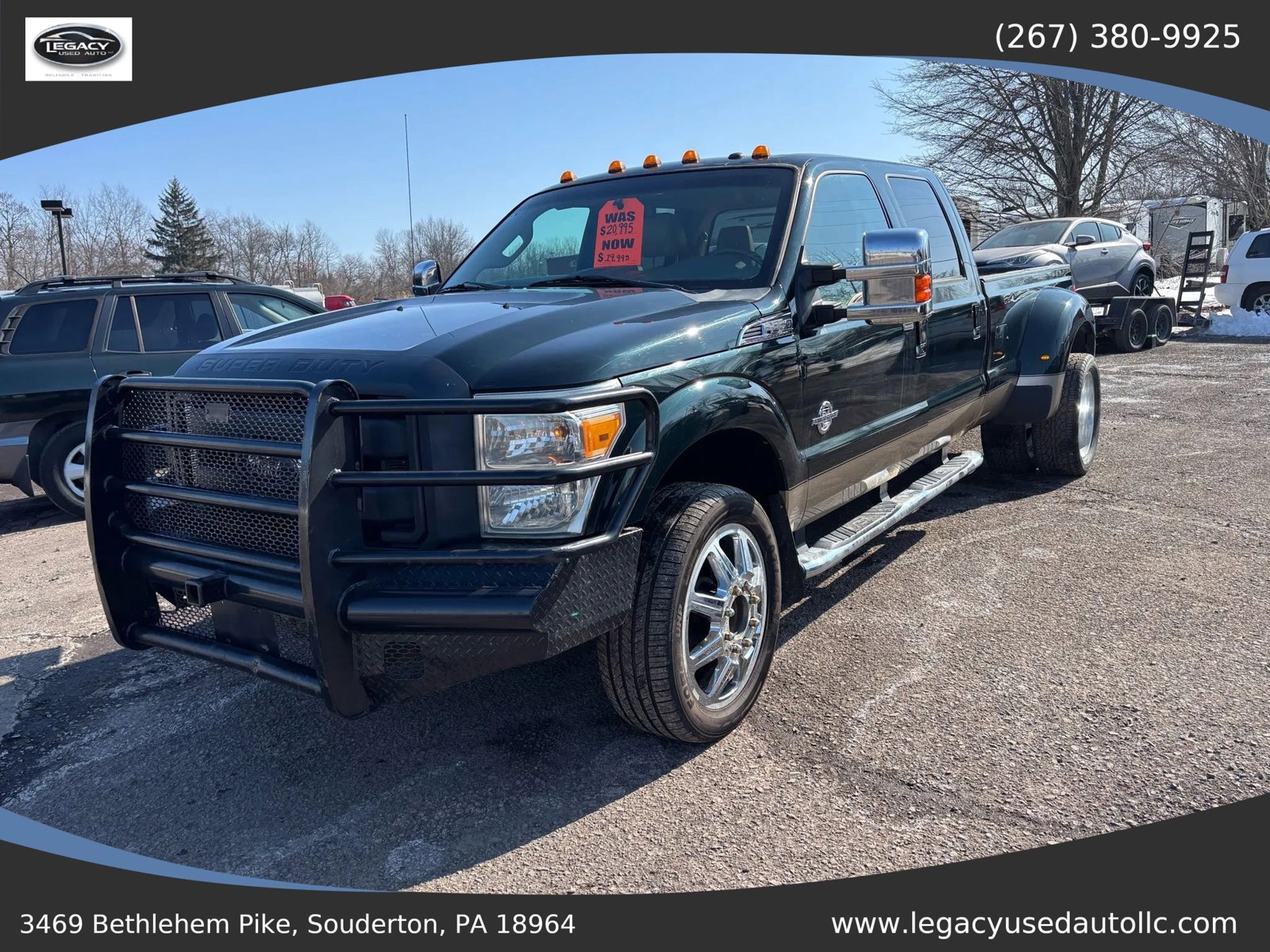 Used 2013 Ford F350 Lariat w/ Lariat Ultimate Pkg image 1