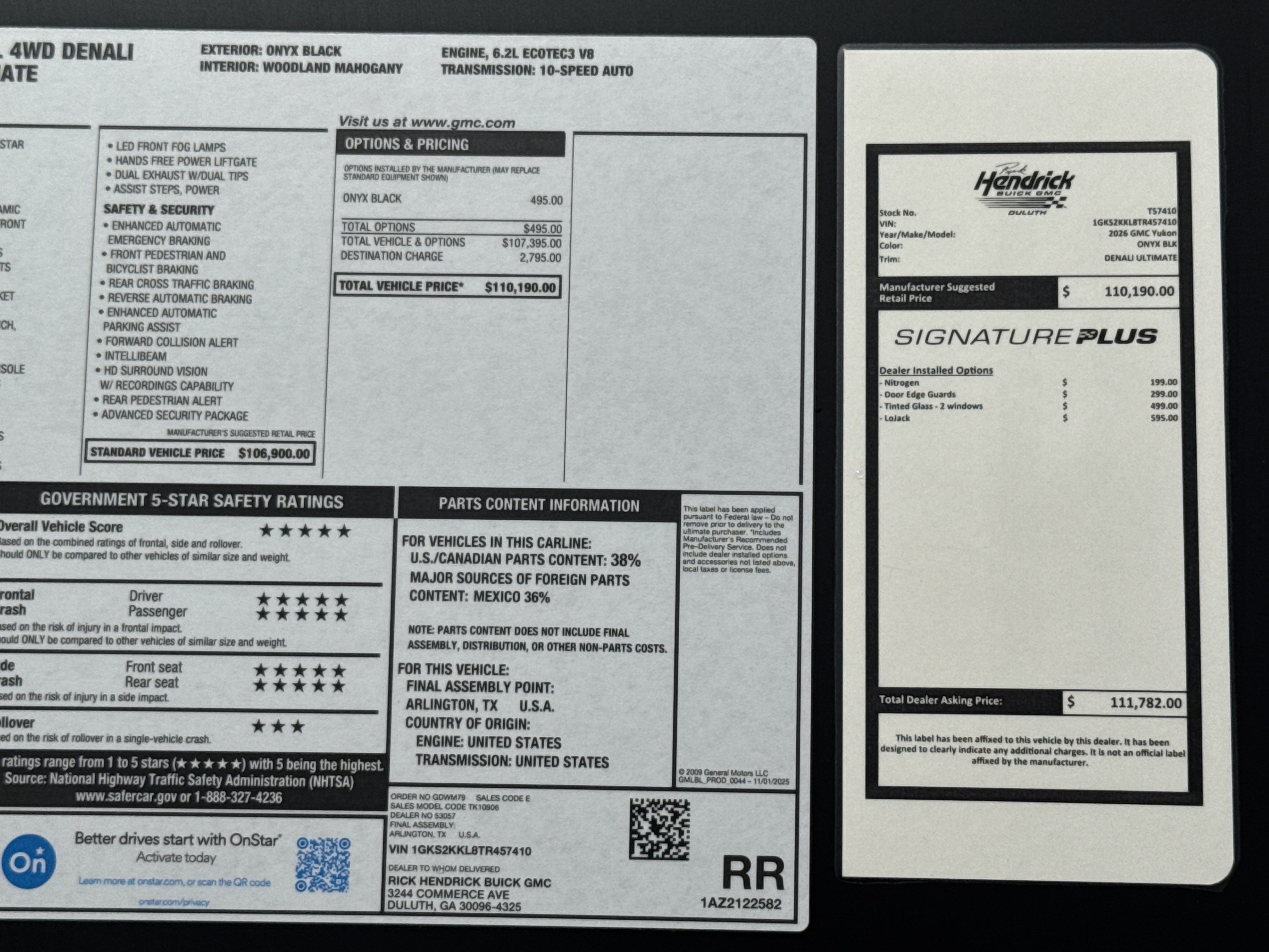New 2026 GMC Yukon XL Denali Ultimate AWD/4WD image 42