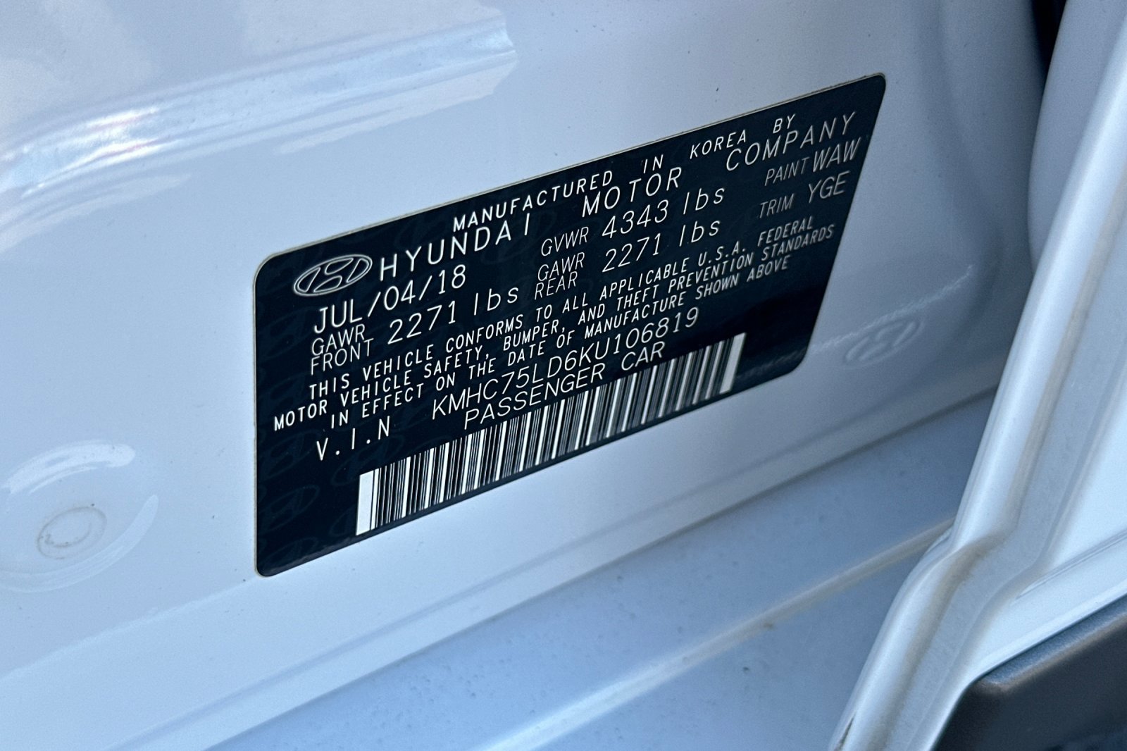 Used 2019 Hyundai Ioniq Limited w/ Ultimate Package 02 FWD image 28