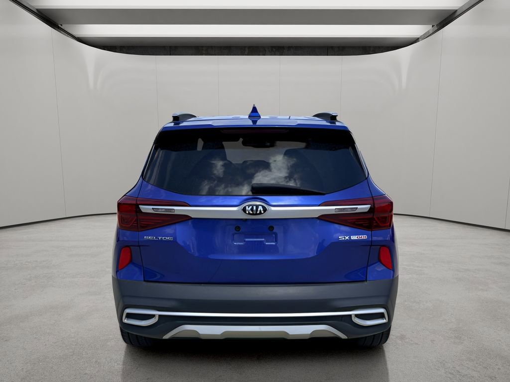 Used 2021 Kia Seltos SX w/ SX Sunroof Package AWD/4WD image 4