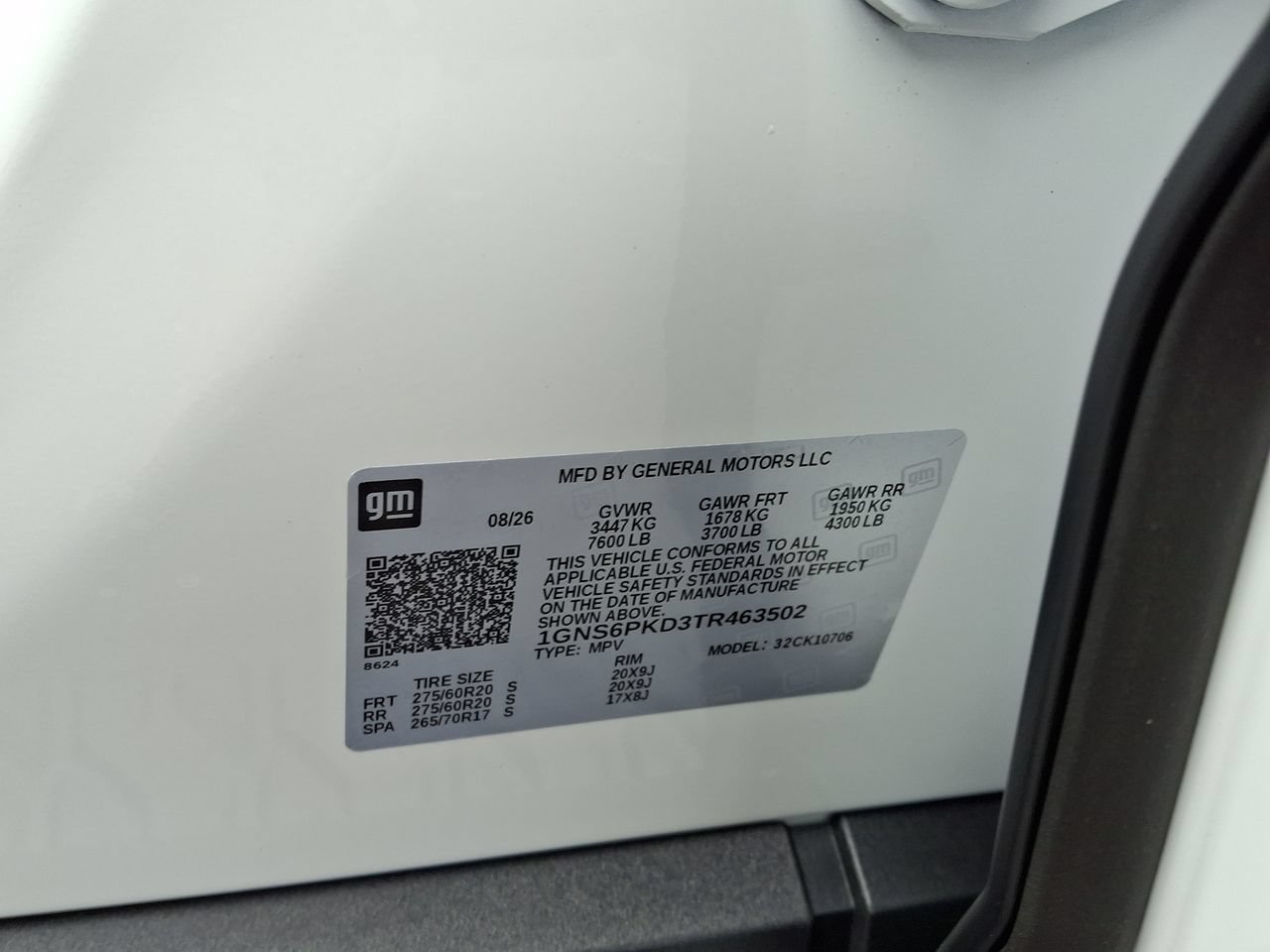 New 2026 Chevrolet Tahoe Z71 w/ Z71 Off-Road Package AWD/4WD image 10