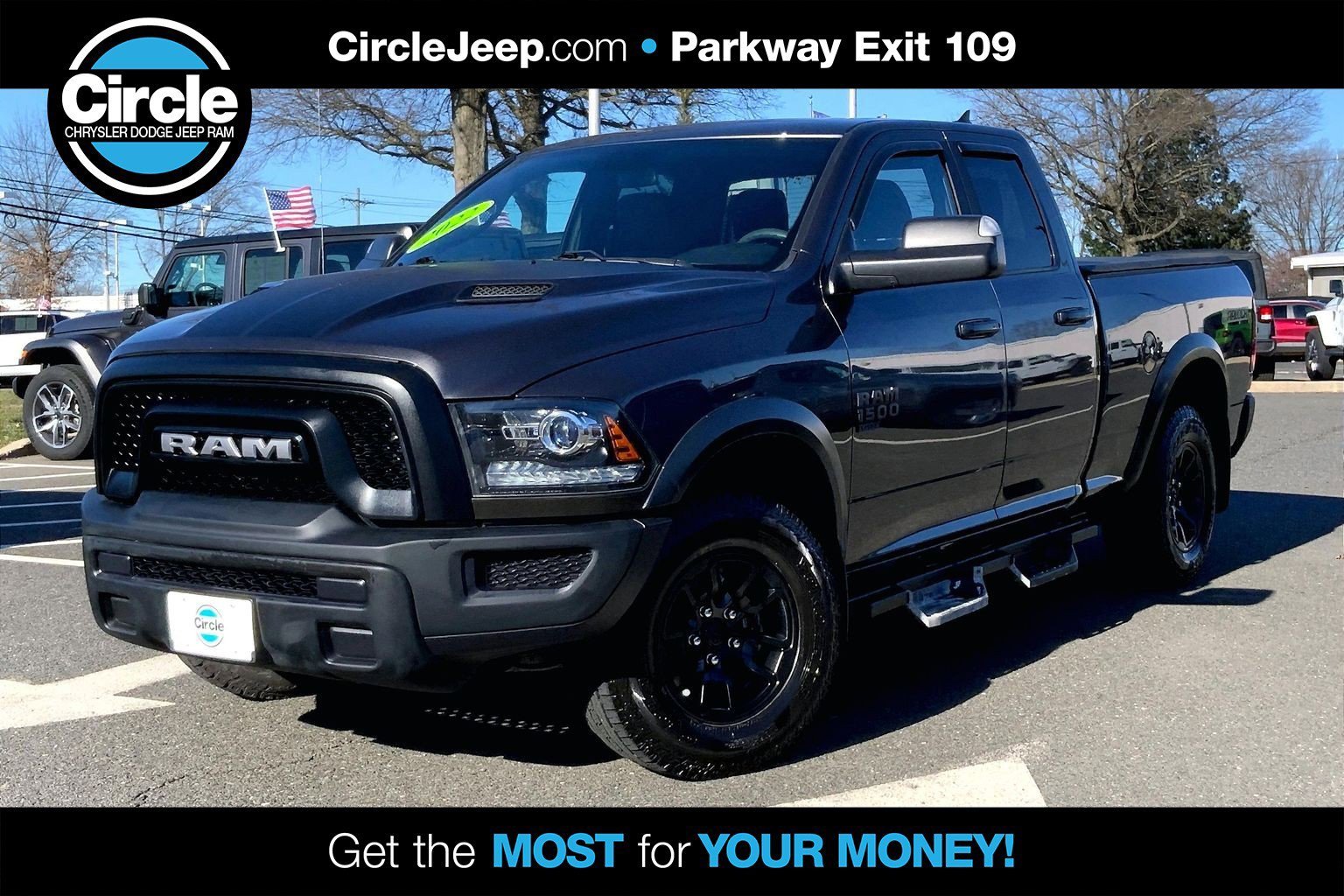 Certified 2022 RAM 1500 Classic Warlock w/ Trailer & Traction Group