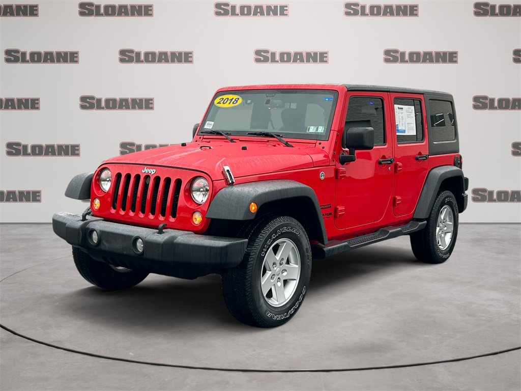 Used 2018 Jeep Wrangler Unlimited Sport S