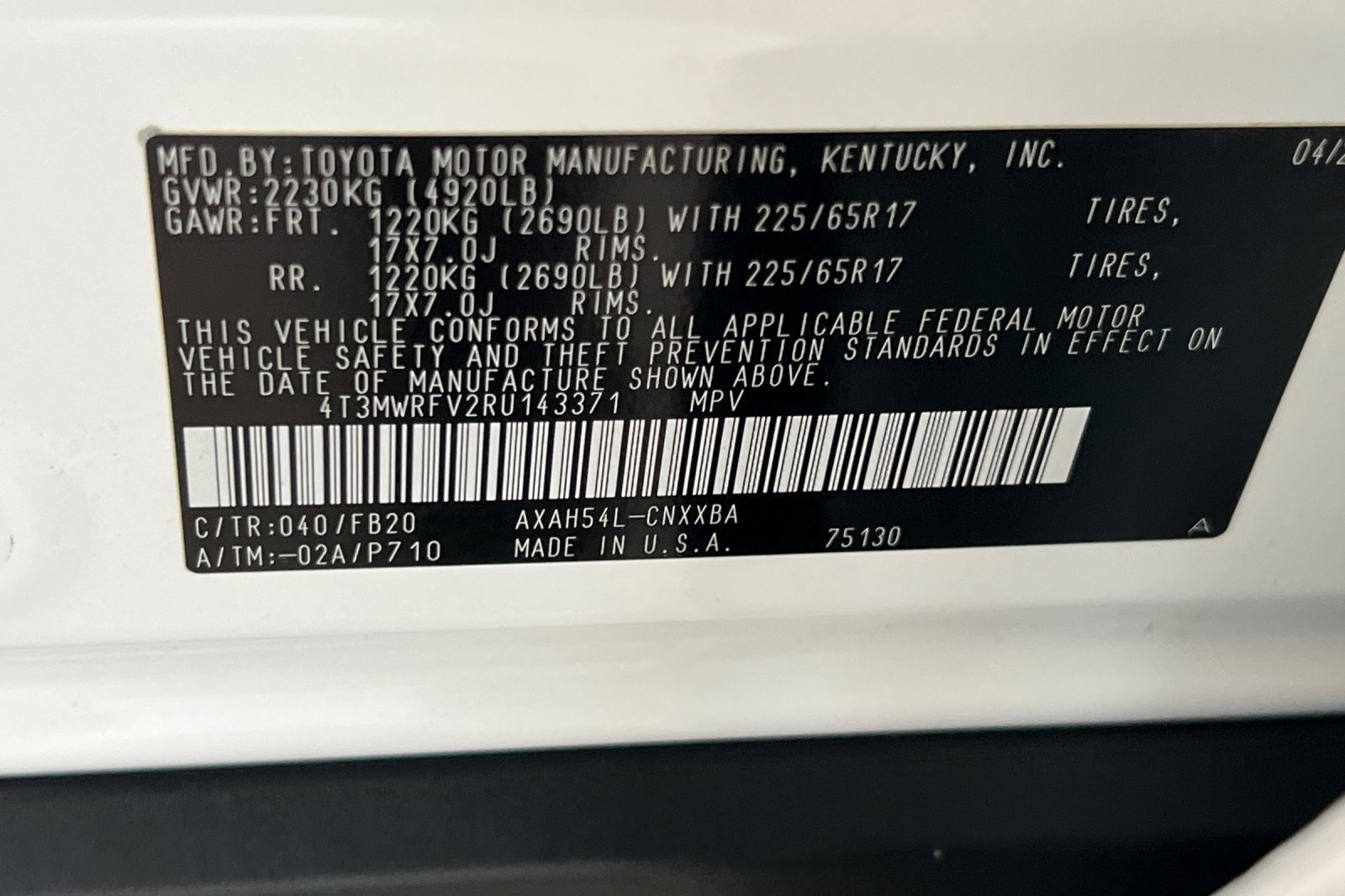 Certified 2024 Toyota RAV4 LE AWD/4WD image 27