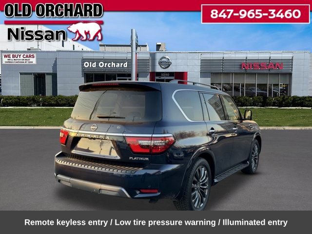 Used 2024 Nissan Armada Platinum w/ Captain's Chairs Package AWD/4WD image 6