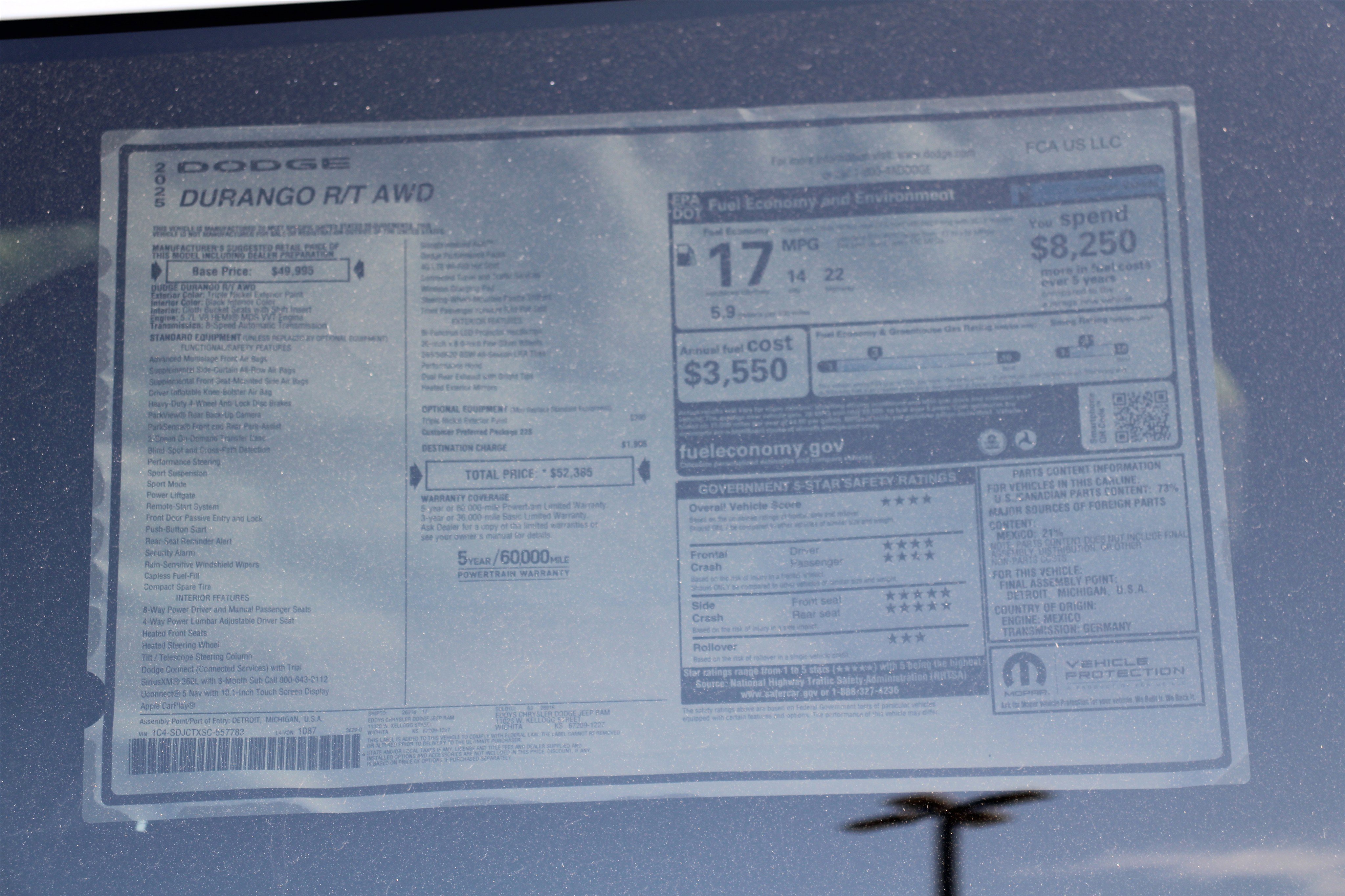 New 2025 Dodge Durango R/T image 46