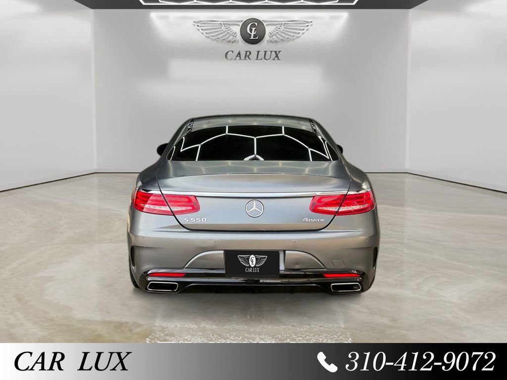Used 2017 Mercedes-Benz S 550 4MATIC Coupe image 4
