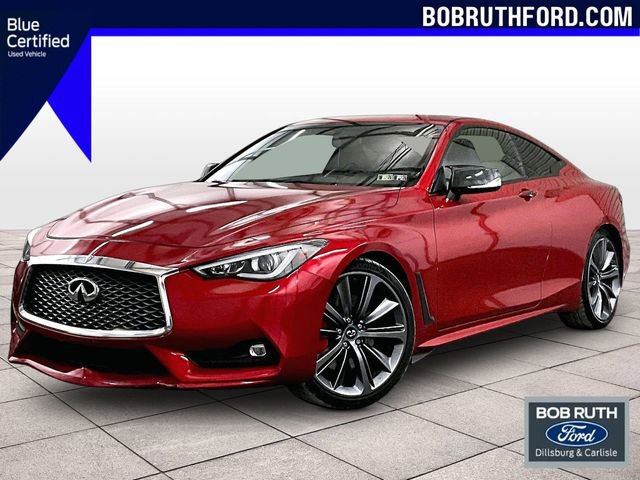 Used 2018 INFINITI Q60 Red Sport 400 w/ Sensory Package 3.0T Sport