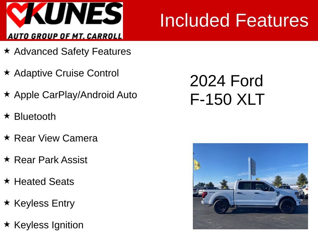 Used 2024 Ford F150 XLT image 3