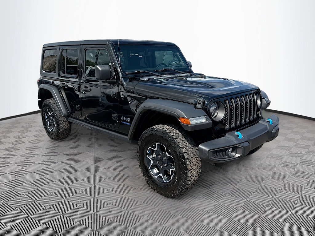 Used 2022 Jeep Wrangler Unlimited Rubicon 4xe w/ Cold Weather Group AWD/4WD image 4