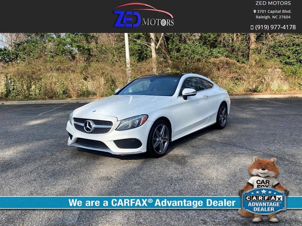 Used 2017 Mercedes-Benz C 300 4MATIC Coupe image 1