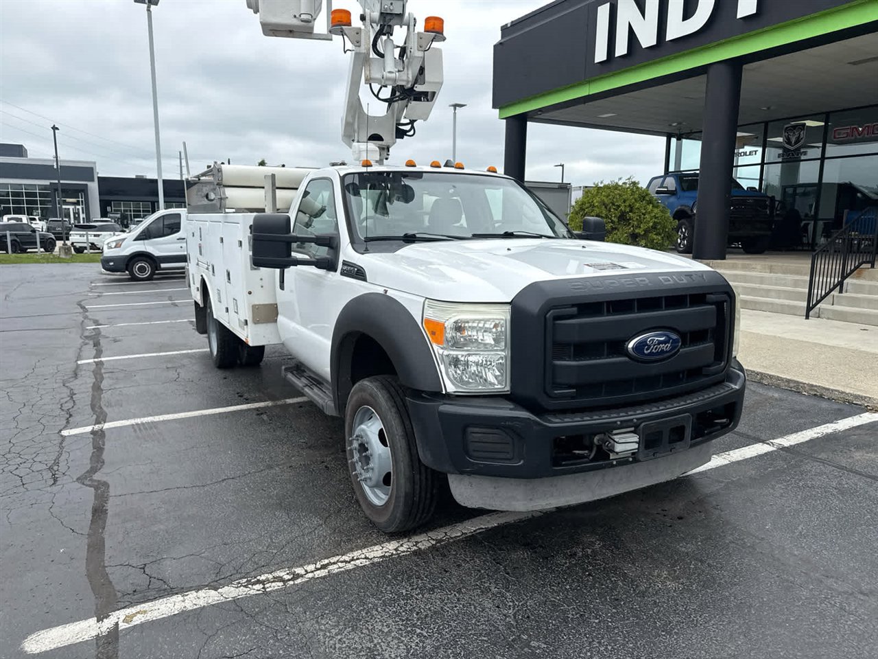 Used 2013 Ford F450 XL w/ Snow Plow Prep Pkg RWD image 2