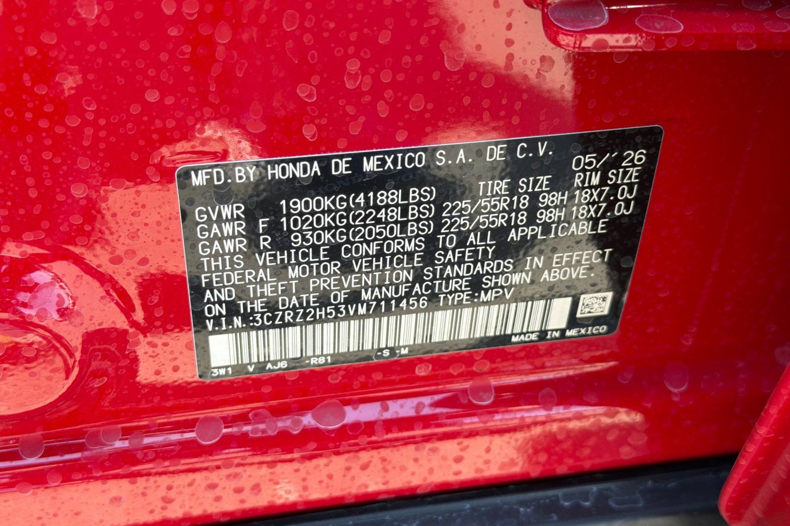 New 2027 Honda HR-V Sport image 32