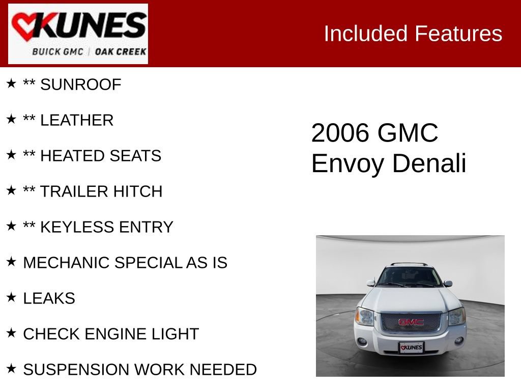 Used 2006 GMC Envoy Denali AWD/4WD image 2