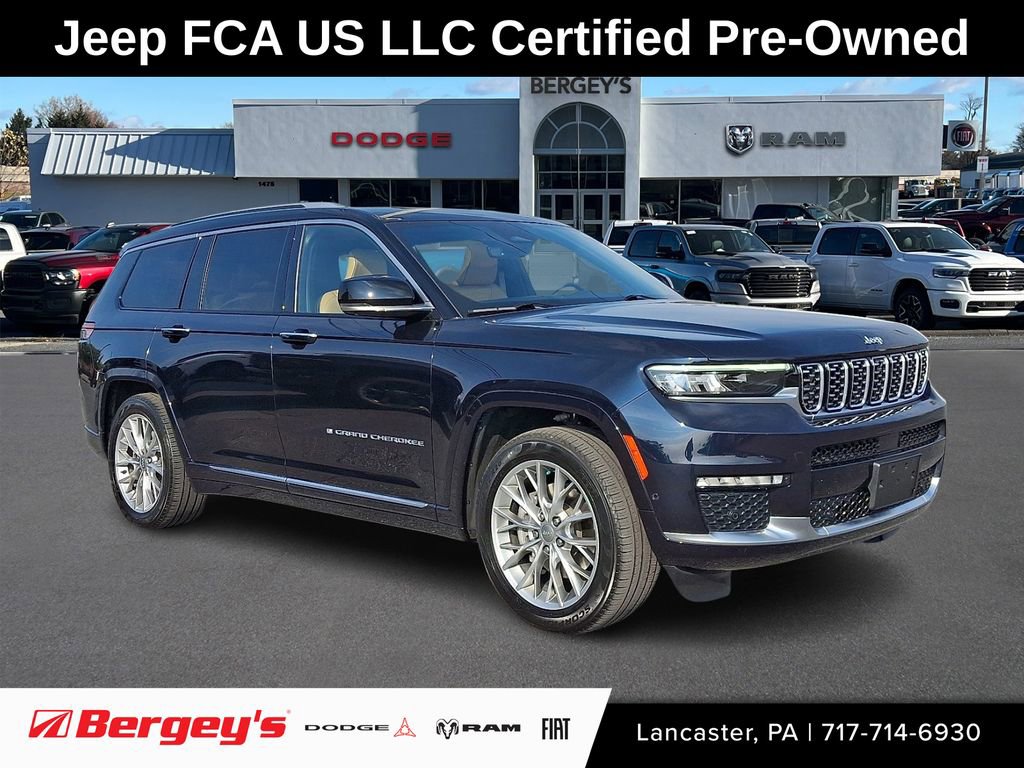 Used 2023 Jeep Grand Cherokee L Summit w/ Luxury Tech Group V