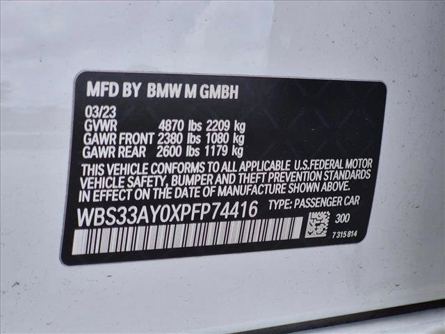 Used 2023 BMW M3 Competition RWD image 25