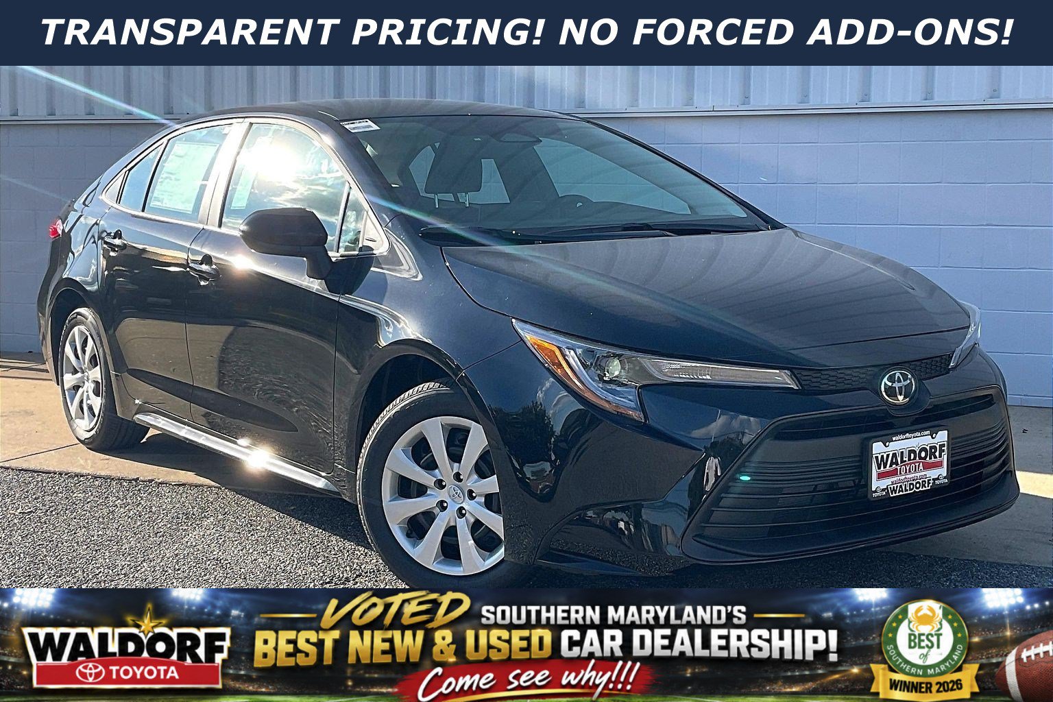 New 2027 Toyota Corolla LE FWD image 1