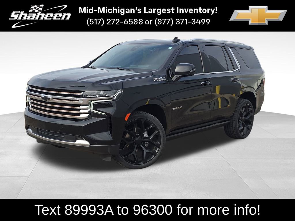 Used 2022 Chevrolet Tahoe High Country
