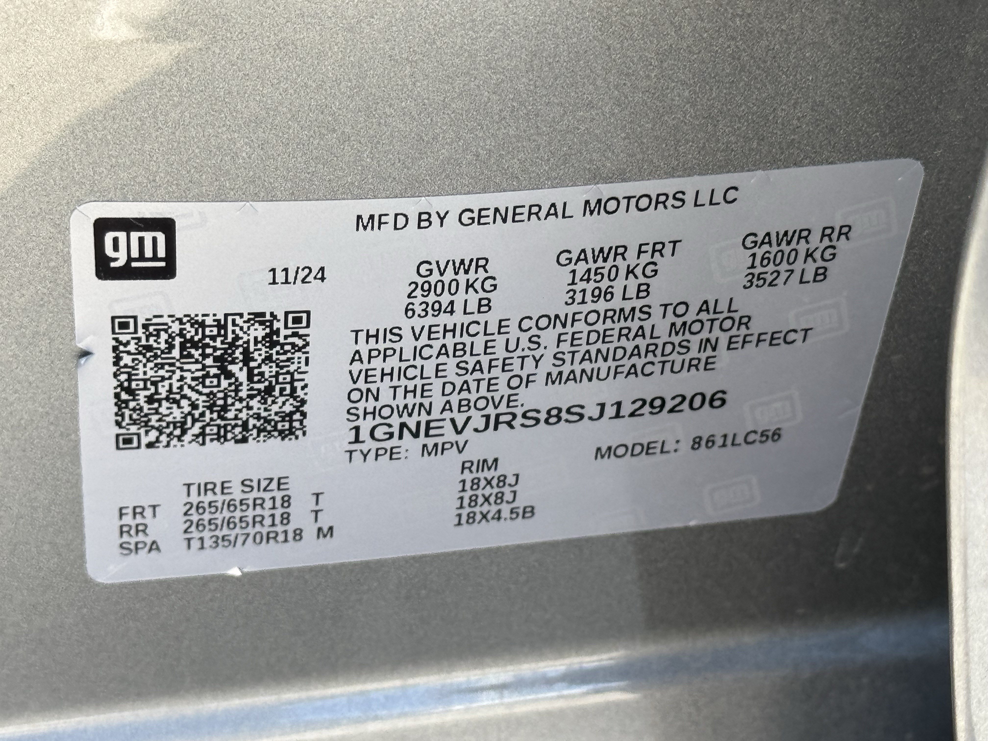 Used 2025 Chevrolet Traverse Z71 w/ Driver Confidence Package AWD/4WD image 30