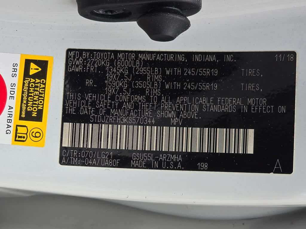 Used 2019 Toyota Highlander SE AWD/4WD image 22