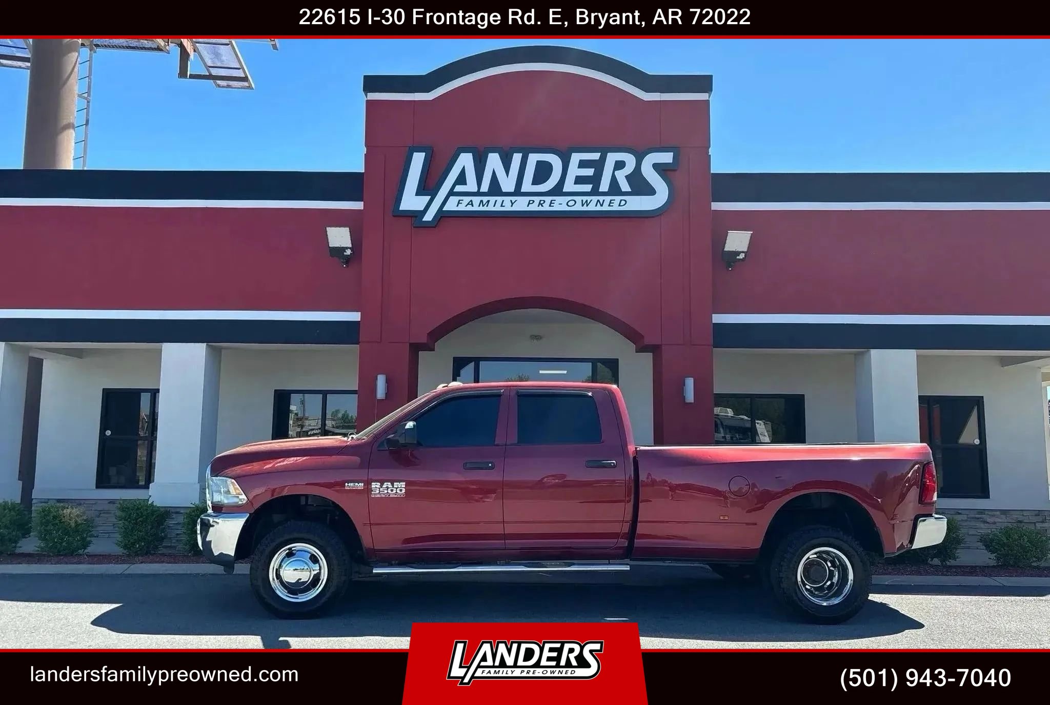 Used 2015 RAM 3500 Tradesman w/ Chrome Appearance Group image 1