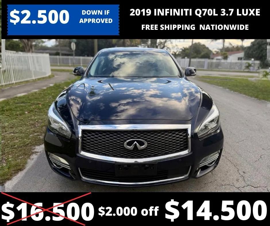 Used 2019 INFINITI Q70 L 3.7 w/ Sensory Package image 2