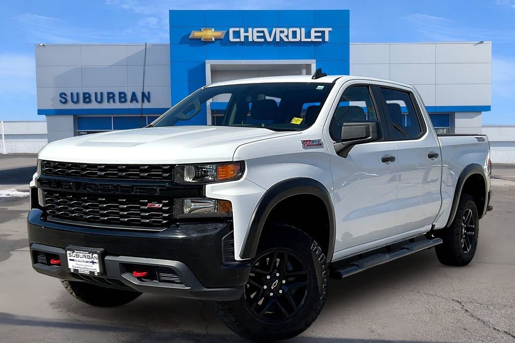 Used 2022 Chevrolet Silverado 1500 Custom Trail Boss w/ LPO, Dark Essentials Package image 1