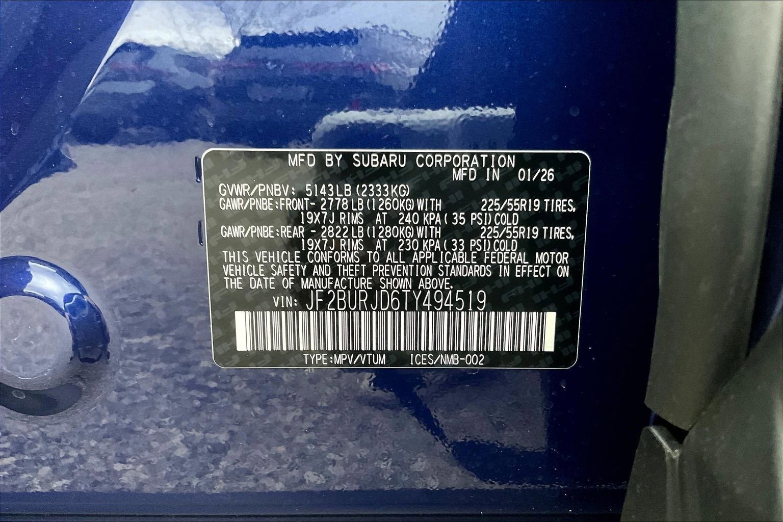 New 2026 Subaru Outback Touring XT AWD/4WD image 12