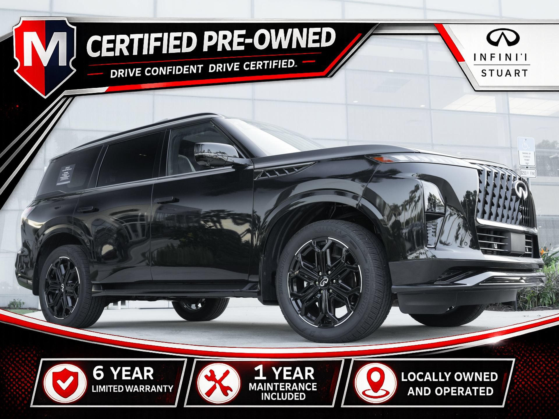 Certified 2026 INFINITI QX80 4WD w/ Sport Exterior Package image 1