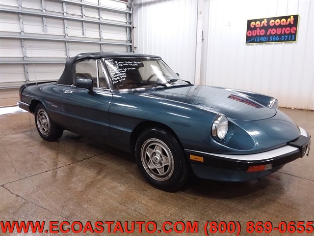 Used 1990 Alfa Romeo Spider Veloce