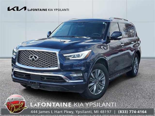 Used 2021 INFINITI QX80 Luxe w/ Cargo Package