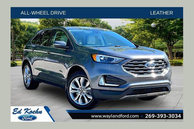 Certified 2023 Ford Edge Titanium w/ Cargo Accessory Package