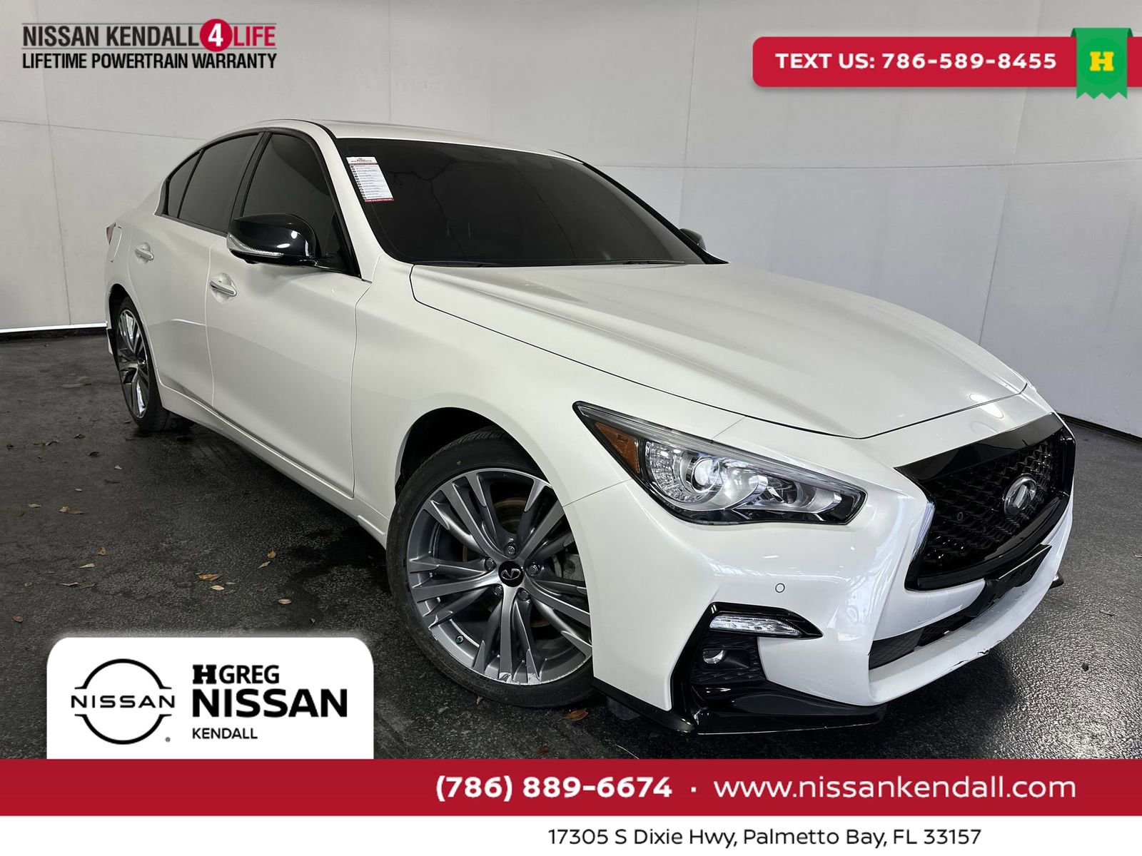 Used 2024 INFINITI Q50 Sensory AWD/4WD image 1