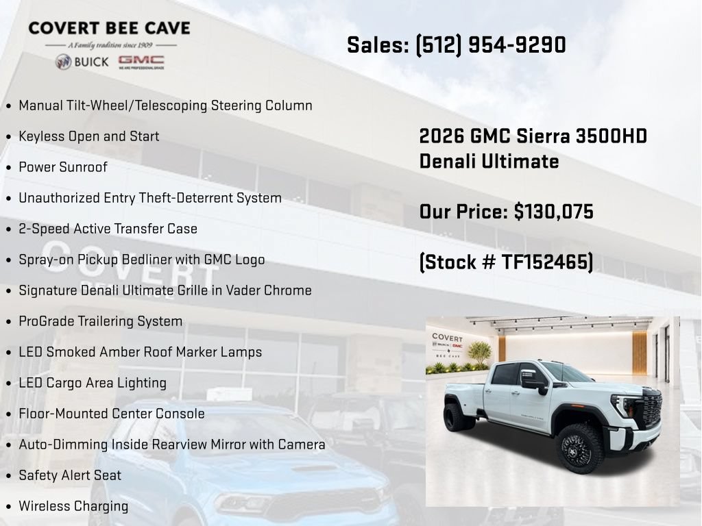New 2026 GMC Sierra 3500 Denali Ultimate AWD/4WD image 32