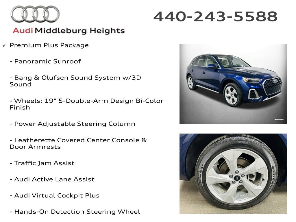 Certified 2023 Audi Q5 2.0T Premium Plus w/ Premium Plus Package AWD/4WD image 12