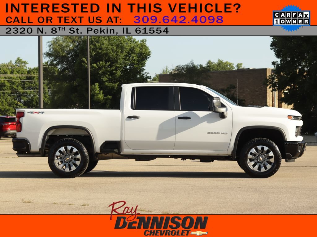Used 2025 Chevrolet Silverado 2500 Custom w/ Custom Value Package AWD/4WD image 8