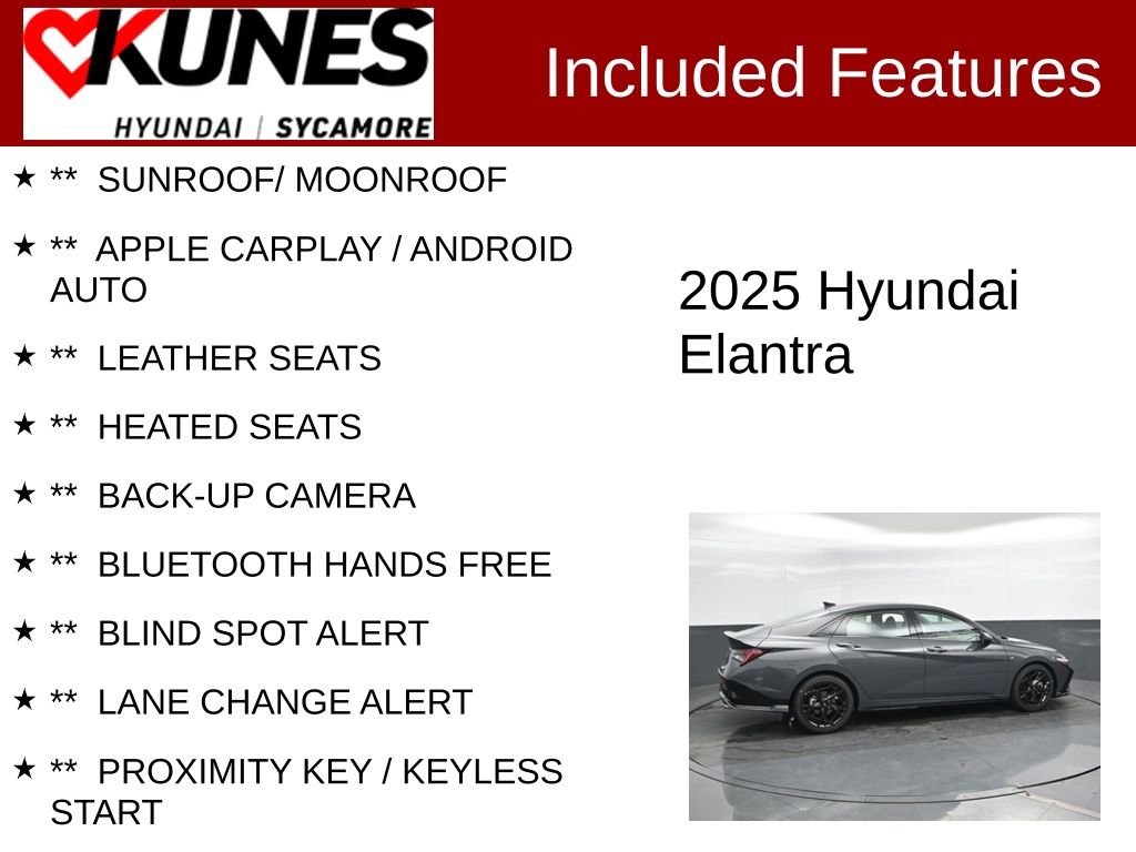 New 2025 Hyundai Elantra N Line image 2
