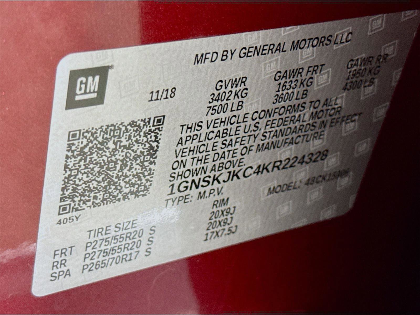 Used 2019 Chevrolet Suburban Premier AWD/4WD image 35