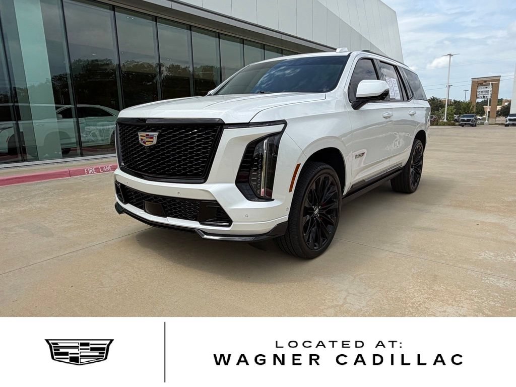 Used 2025 Cadillac Escalade V w/ LPO, Floor Liner Package AWD/4WD video 1
