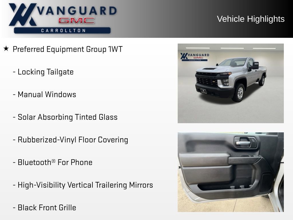 Used 2022 Chevrolet Silverado 2500 W/T w/ WT Fleet Convenience Package image 5