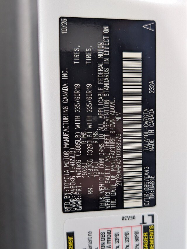 New 2026 Lexus RX 350 FWD w/ Accessory Package (Z1) image 30