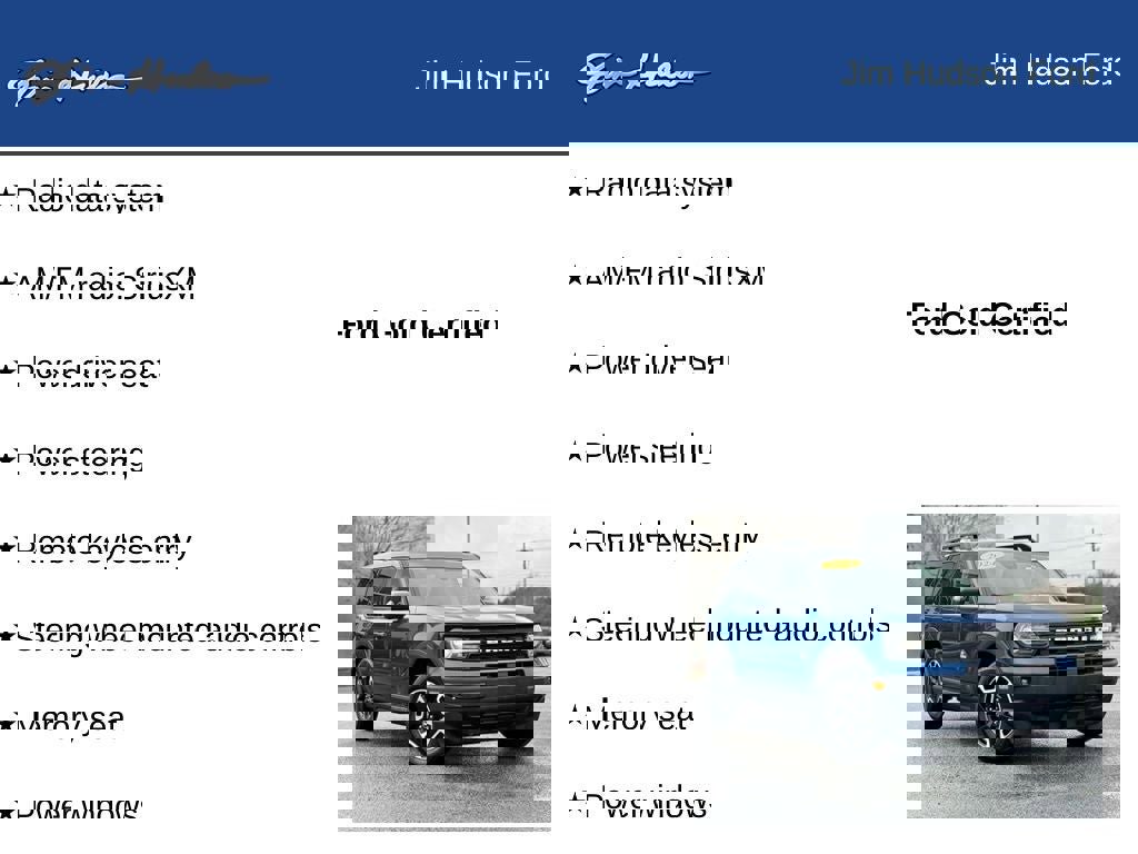 Certified 2024 Ford Bronco Sport Outer Banks w/ Tech Package image 13