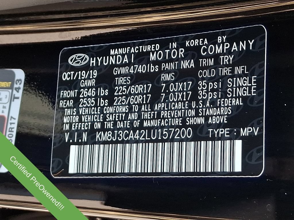 Used 2020 Hyundai Tucson Value AWD/4WD image 27