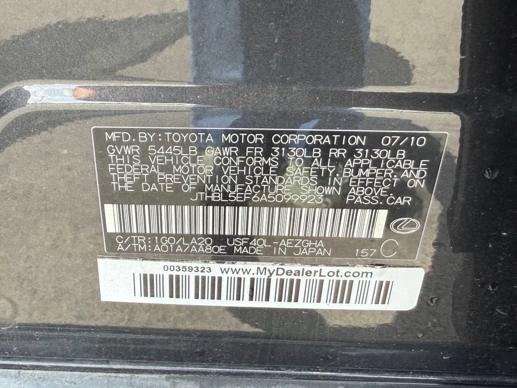 Used 2010 Lexus LS 460 w/ Comfort Pkg RWD image 33